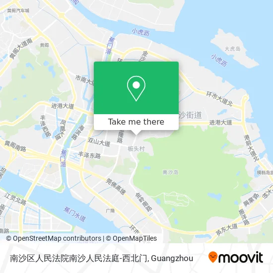 南沙区人民法院南沙人民法庭-西北门 map