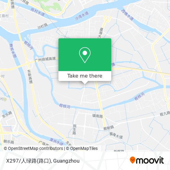 X297/人绿路(路口) map