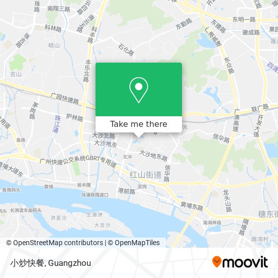小炒快餐 map