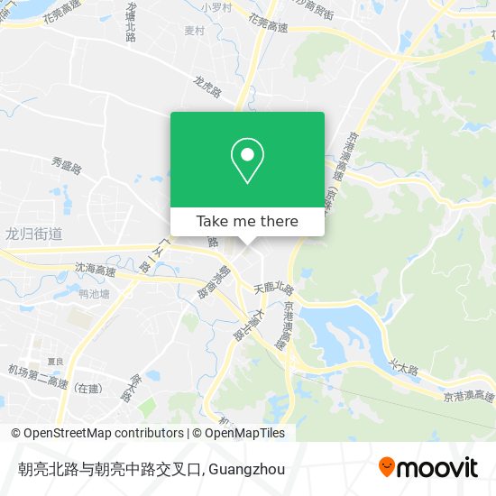 朝亮北路与朝亮中路交叉口 map