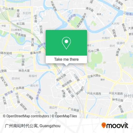 广州南站时代公寓 map