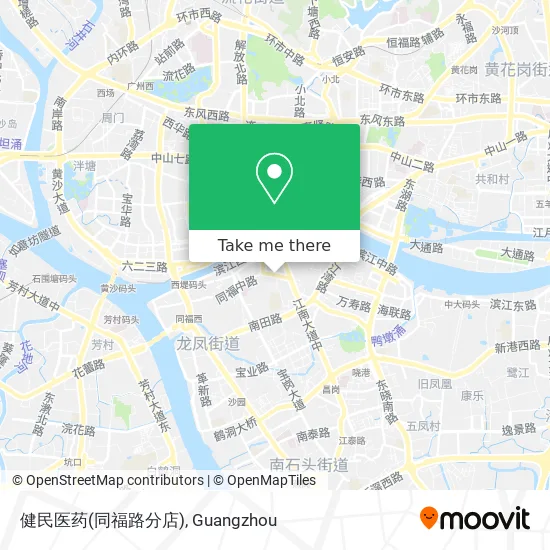 健民医药(同福路分店) map