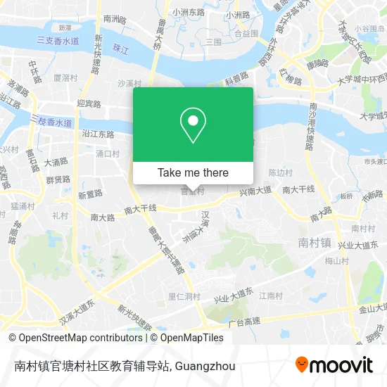 南村镇官塘村社区教育辅导站 map