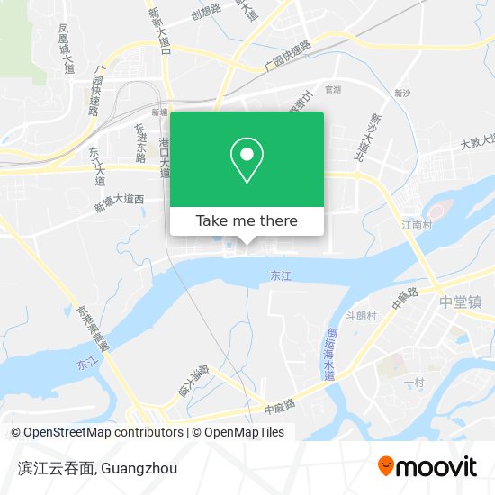 滨江云吞面 map