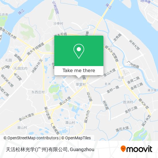 天活松林光学(广州)有限公司 map