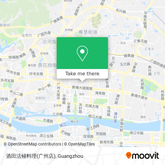 酒田活鳗料理(广州店) map