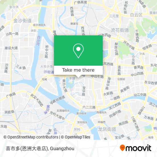 喜市多(恩洲大巷店) map