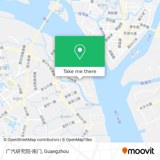 广汽研究院-南门 map