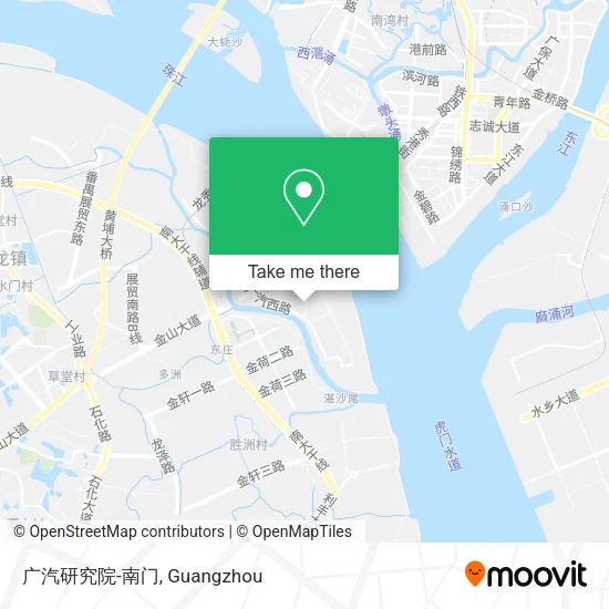 广汽研究院-南门 map