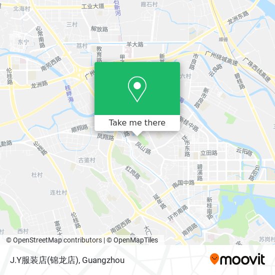J.Y服装店(锦龙店) map