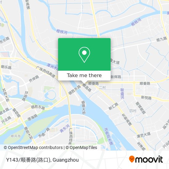 Y143/顺番路(路口) map