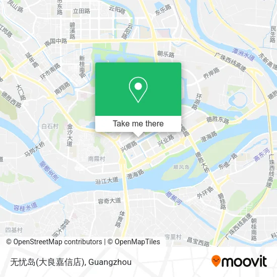 无忧岛(大良嘉信店) map