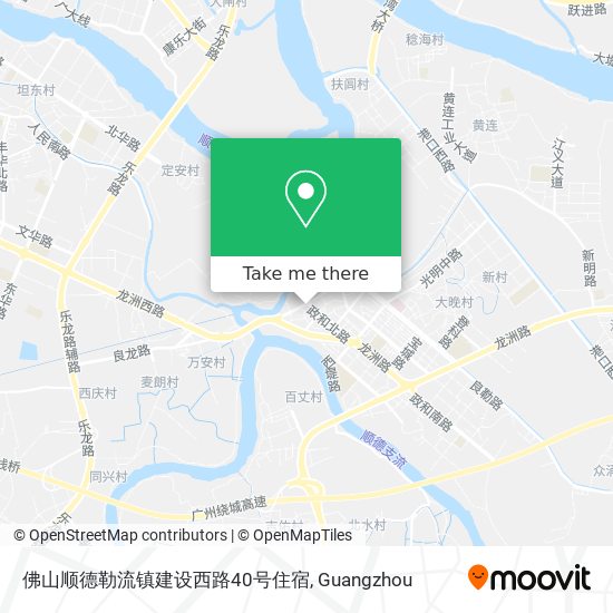佛山顺德勒流镇建设西路40号住宿 map