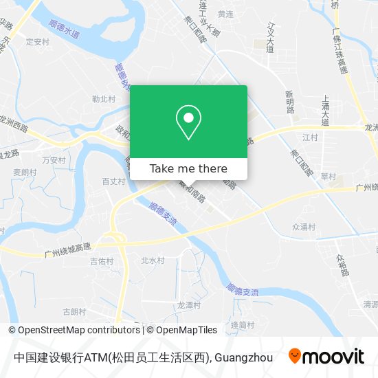 中国建设银行ATM(松田员工生活区西) map