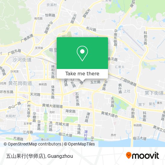 五山果行(华师店) map