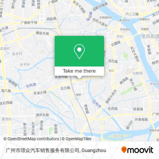 广州市璟众汽车销售服务有限公司 map