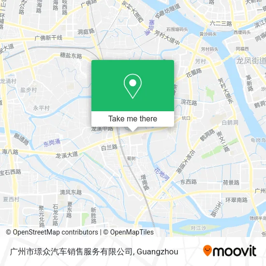 广州市璟众汽车销售服务有限公司 map