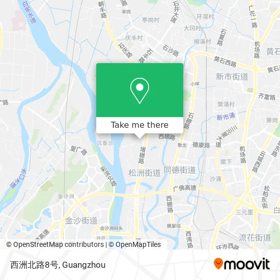 西洲北路8号 map