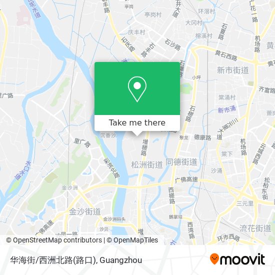 华海街/西洲北路(路口) map