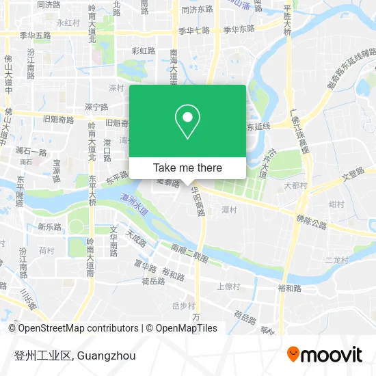 登州工业区 map
