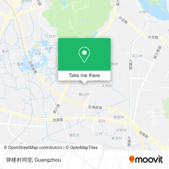 牌楼村祠堂 map