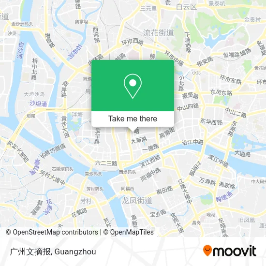 广州文摘报 map