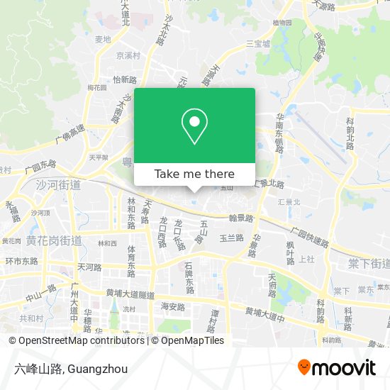 六峰山路 map