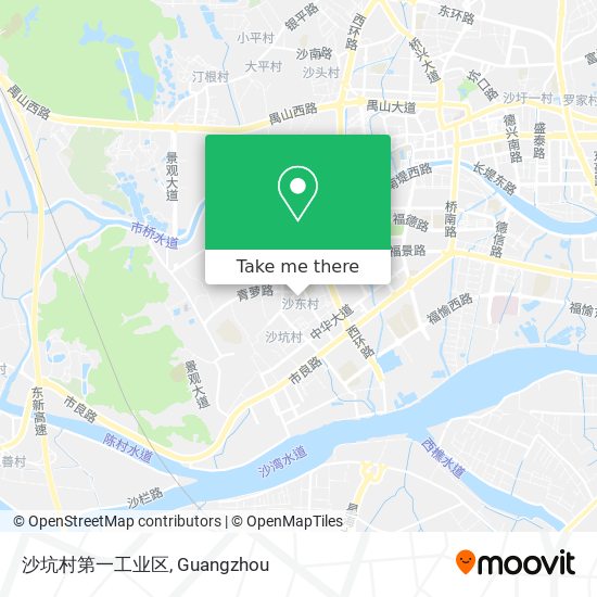 沙坑村第一工业区 map