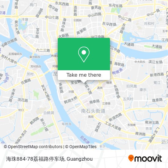 海珠884-78荔福路停车场 map