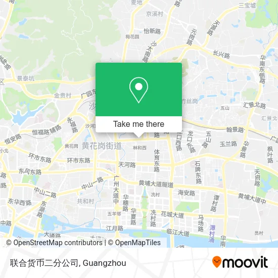 联合货币二分公司 map