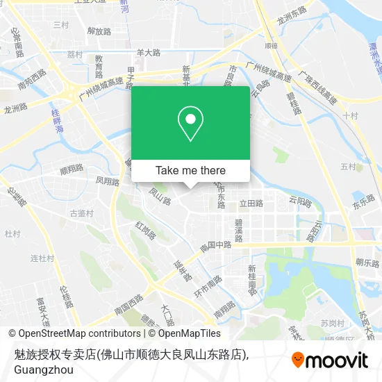 魅族授权专卖店(佛山市顺德大良凤山东路店) map