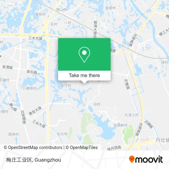 梅庄工业区 map