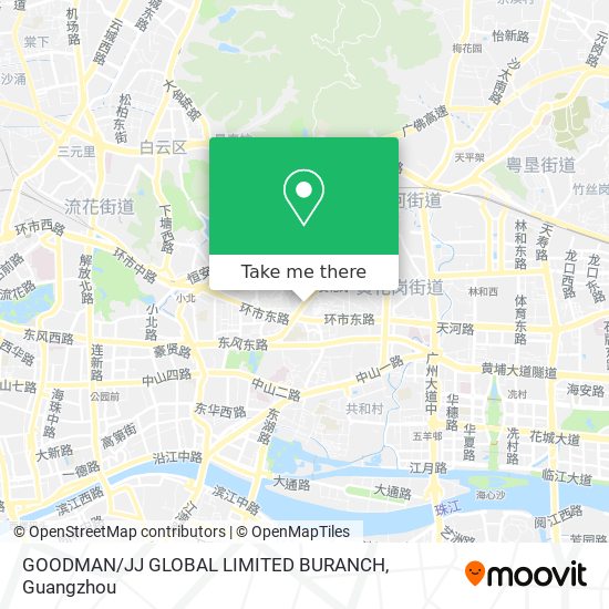 GOODMAN / JJ GLOBAL LIMITED BURANCH map