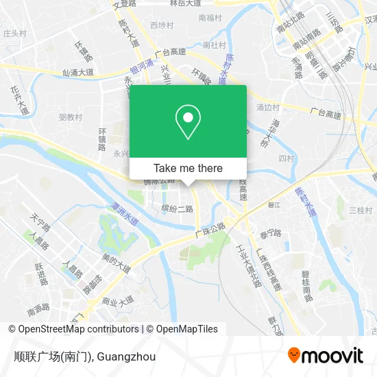 顺联广场(南门) map