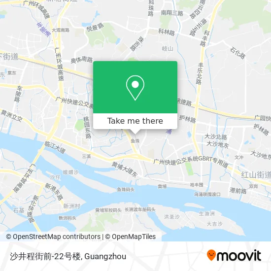 沙井程街前-22号楼 map