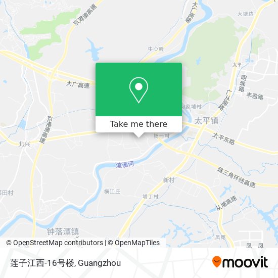 莲子江西-16号楼 map