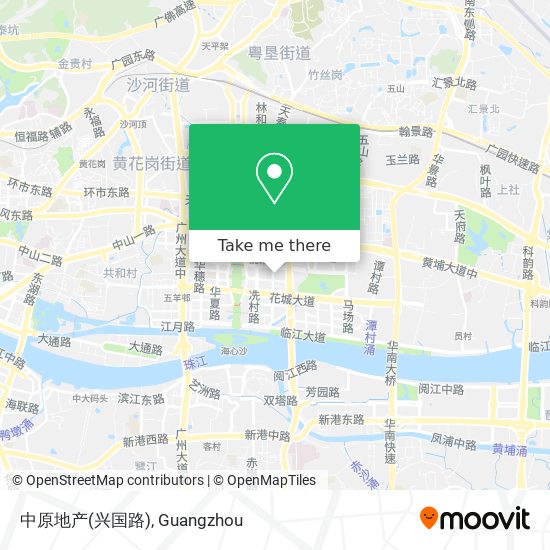 中原地产(兴国路) map