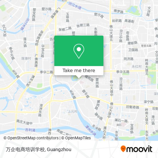 万企电商培训学校 map