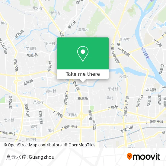 熹云水岸 map