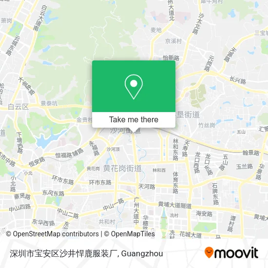 深圳市宝安区沙井悍鹿服装厂 map