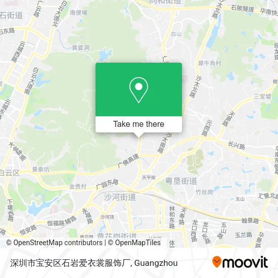 深圳市宝安区石岩爱衣裳服饰厂 map