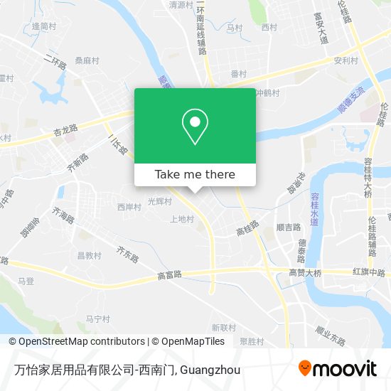 万怡家居用品有限公司-西南门 map