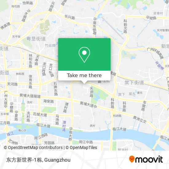 东方新世界-1栋 map