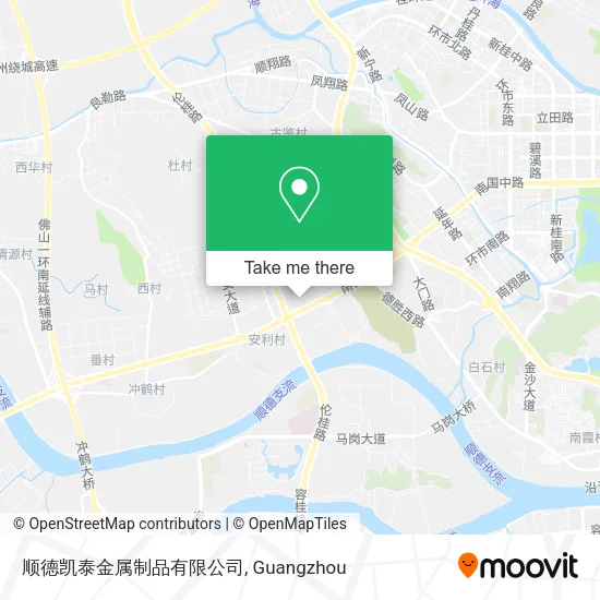 顺德凯泰金属制品有限公司 map