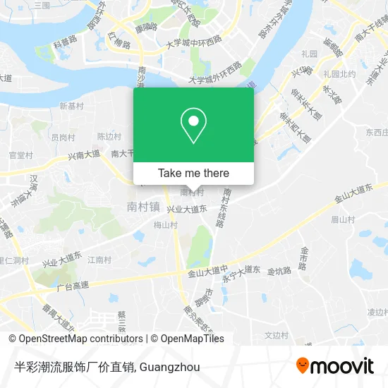 半彩潮流服饰厂价直销 map