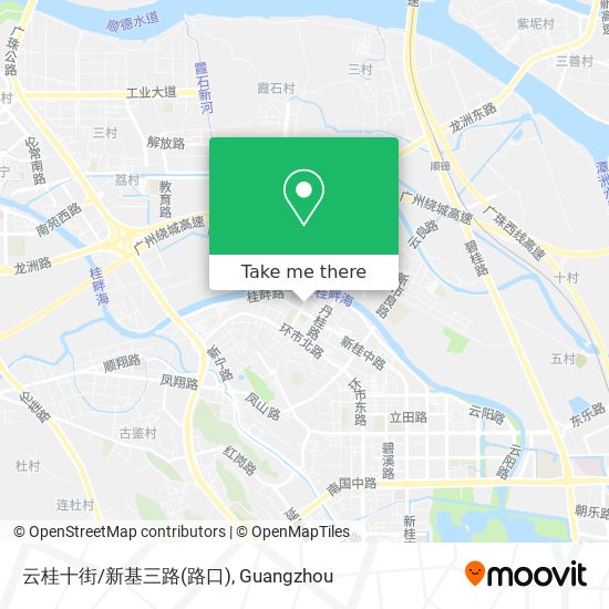 云桂十街/新基三路(路口) map