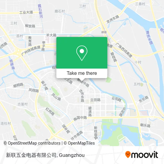 新联五金电器有限公司 map