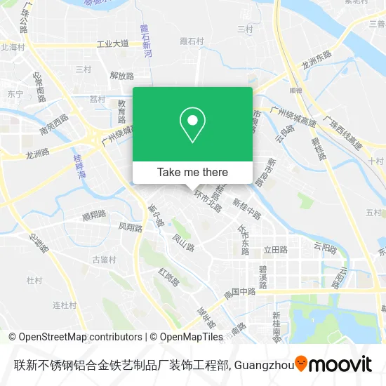 联新不锈钢铝合金铁艺制品厂装饰工程部 map