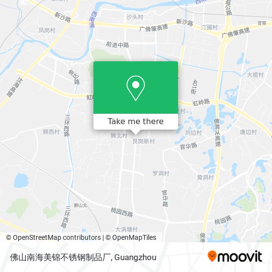 佛山南海美锦不锈钢制品厂 map