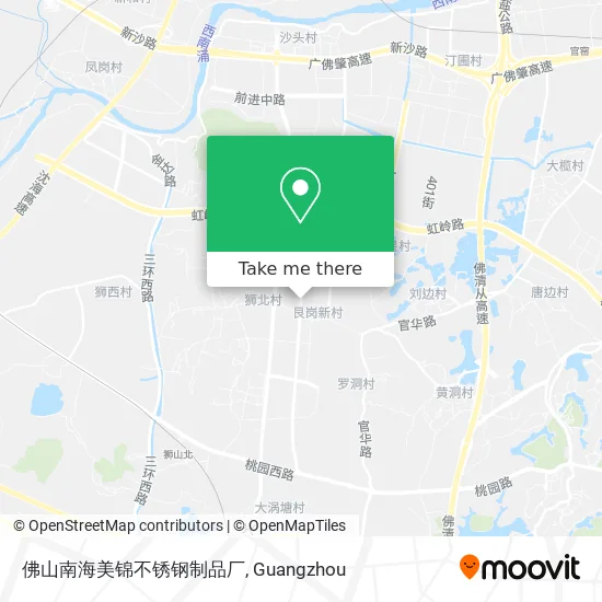 佛山南海美锦不锈钢制品厂 map